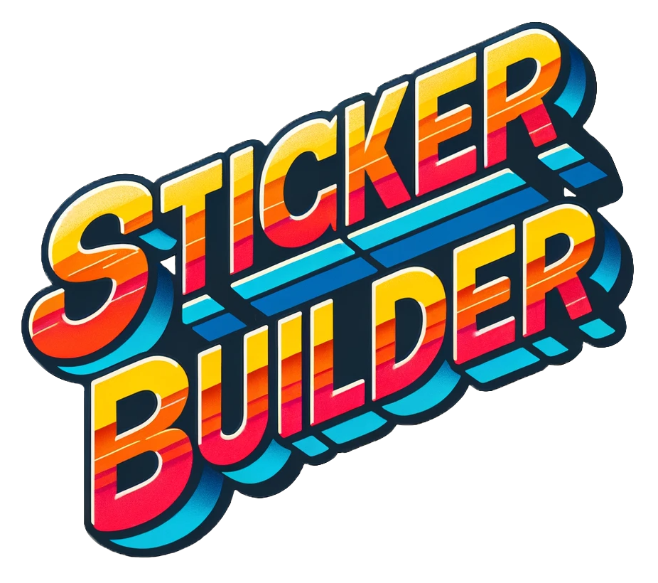 Sticker builder -QR code sticker