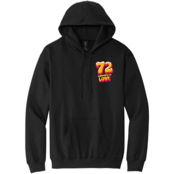 72 Summers Full Design Front/Back Pullover Hooded Sweatshirt SF500