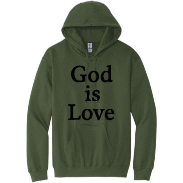 God is Love Black Print SF500