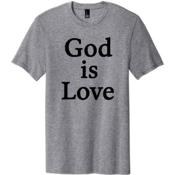 God is Love Black Print DT5000