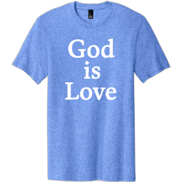 God is love White Print DT5000