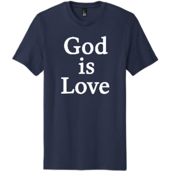 God is love White Print DT5000