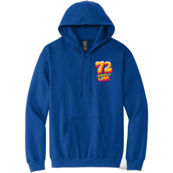 72 Summers Full Design Front/Back Pullover Hooded Sweatshirt SF500