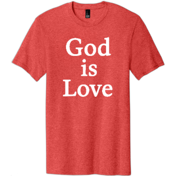 God is love White Print DT5000