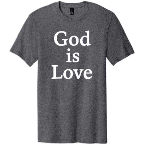 God is love White Print DT5000