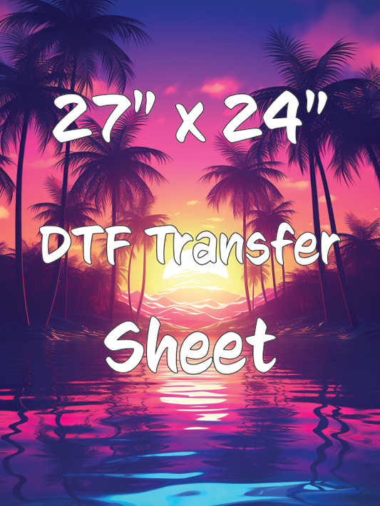 Upload Your Own Gang Sheet 27x24