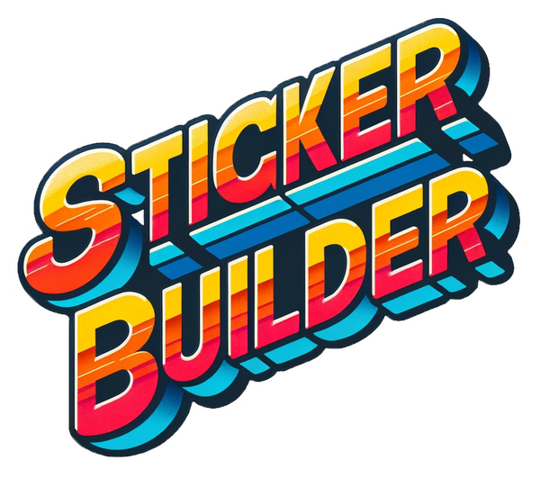 Sticker builder -QR code sticker