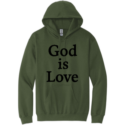 God is Love Black Print SF500