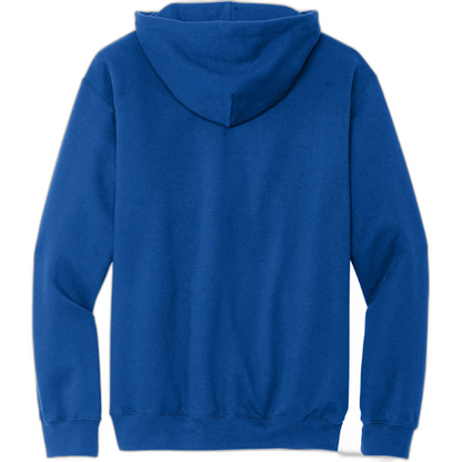 God is Love White Print Pullover Hooded Sweatshirt SF500