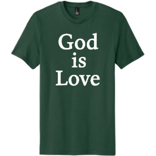 God is love White Print DT5000