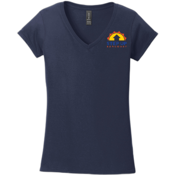 Gildan Softstyle® Ladies Fit V-Neck T-Shirt. 64V00L