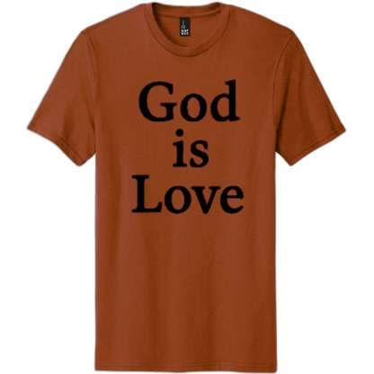 God is Love Black Print DT5000
