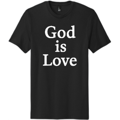 God is love White Print DT5000